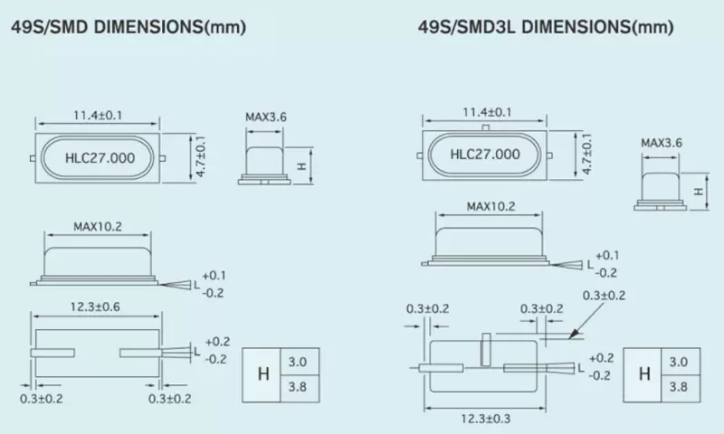 หน่วยคริสตัล OUARTZ